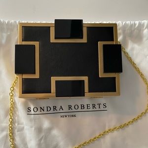 Sondra Roberts chain shoulder bag/ clutch